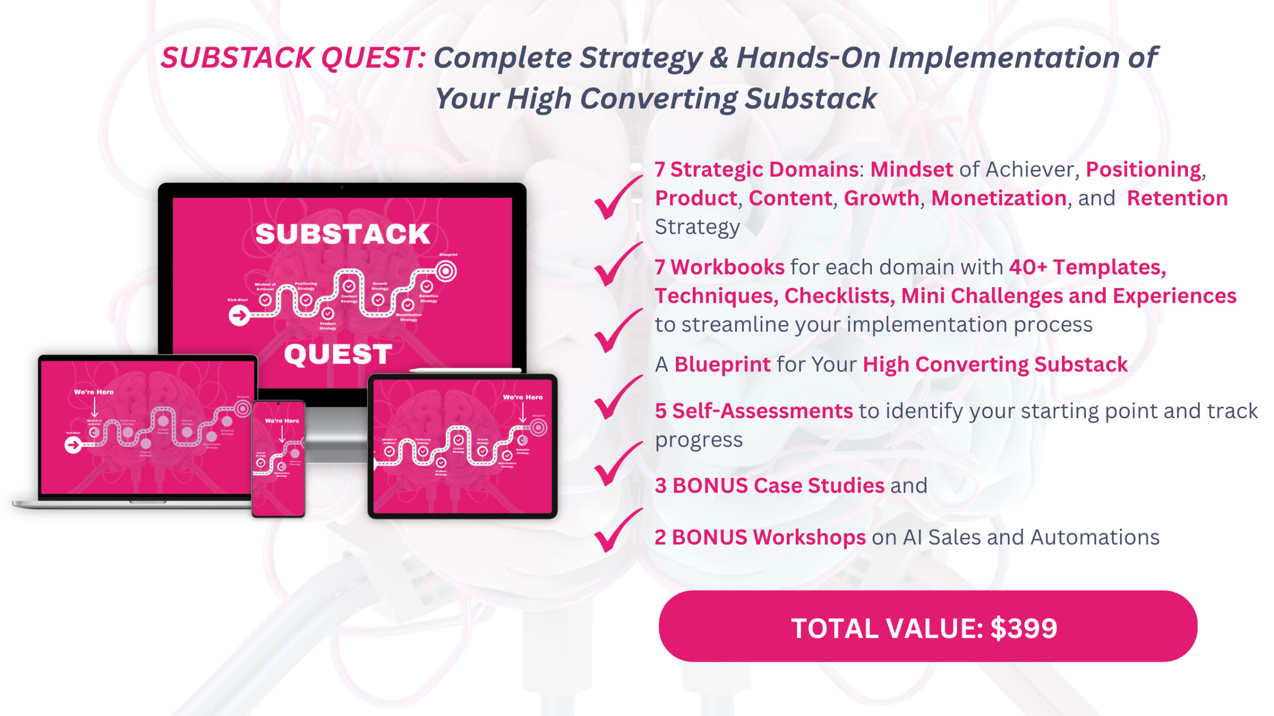 Substack Quest Complete System with strategies, implementations, ai tools and automations
